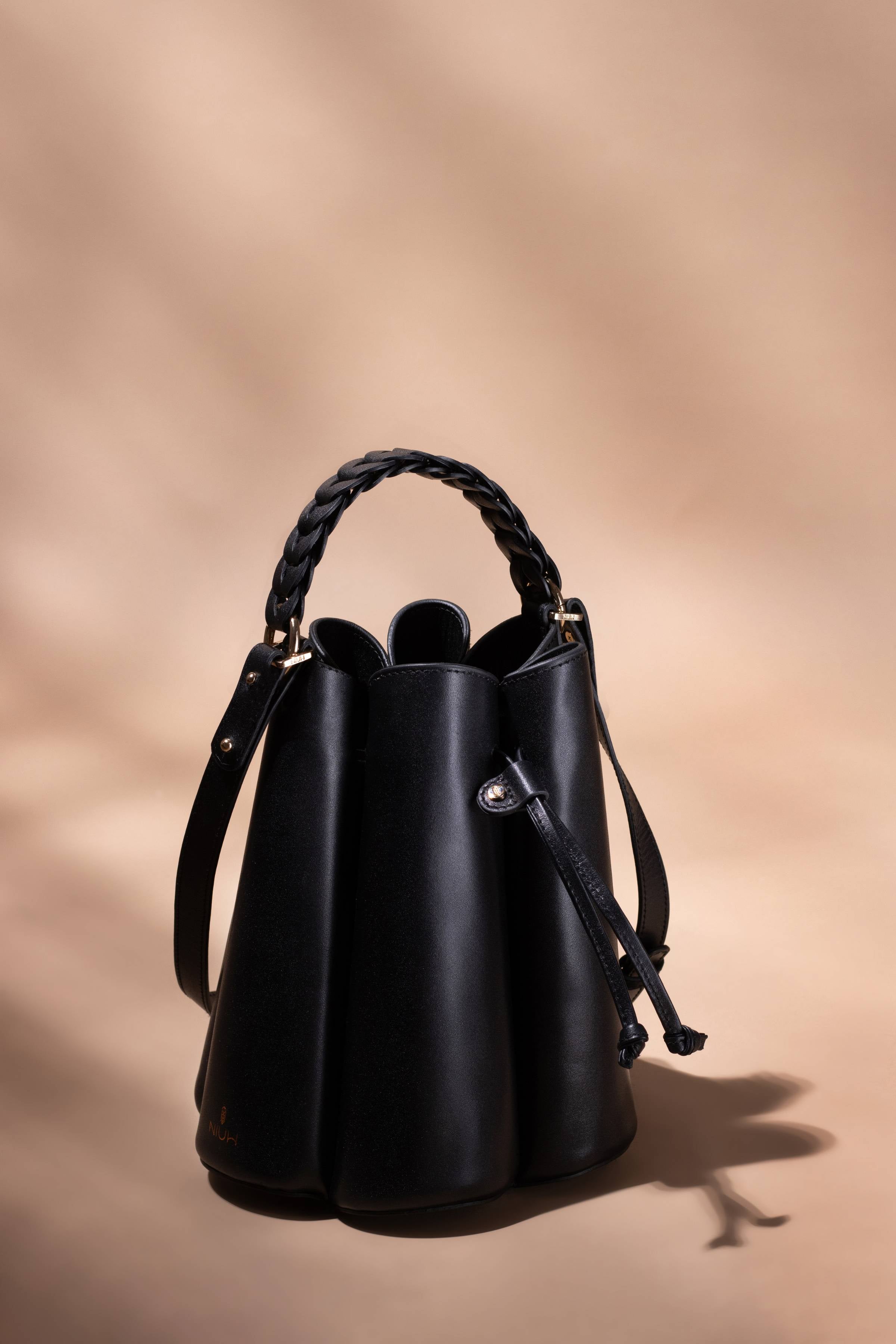 Bolsa Alondra bucket de piel