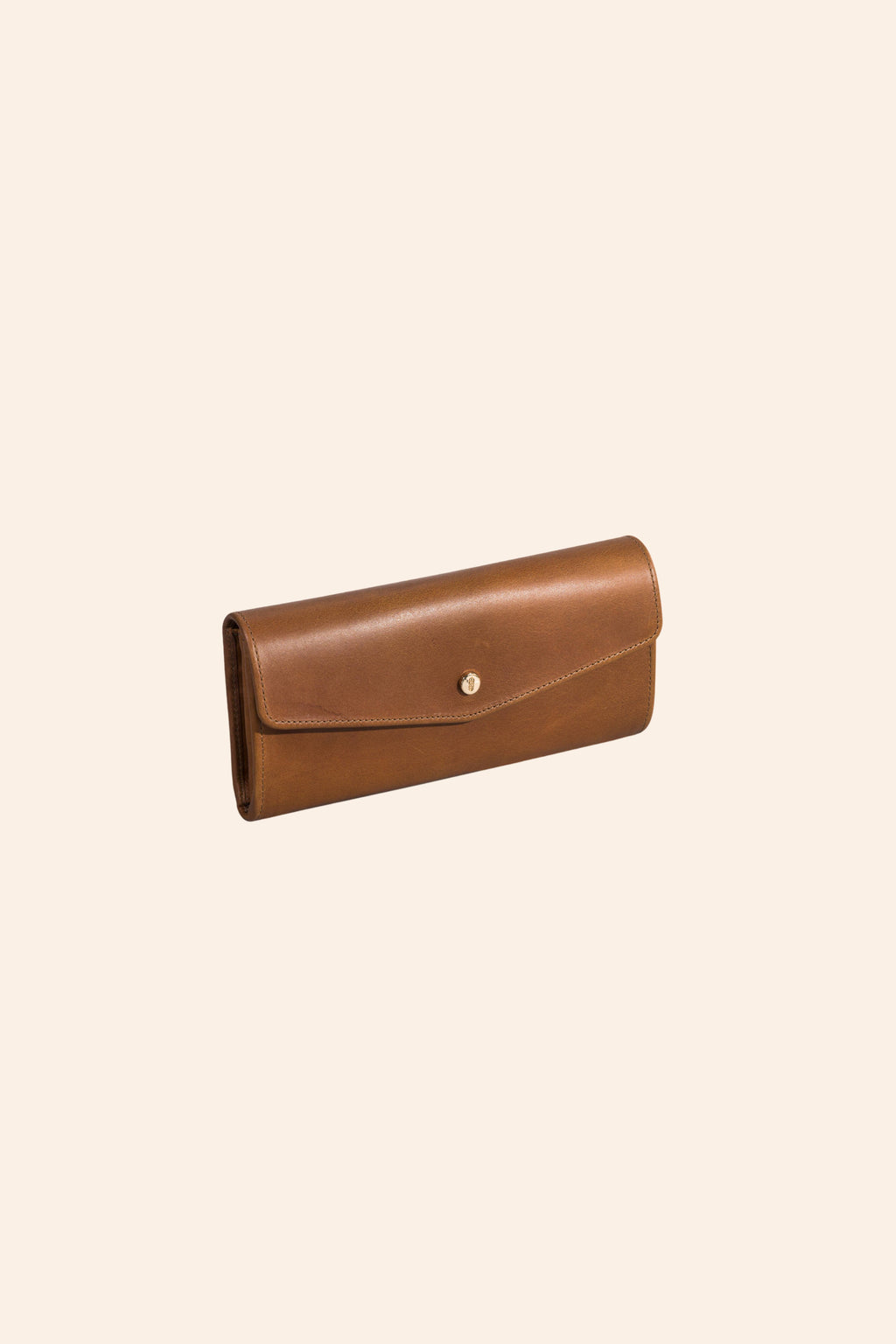 Cartera doble compartimento de piel Pibi
