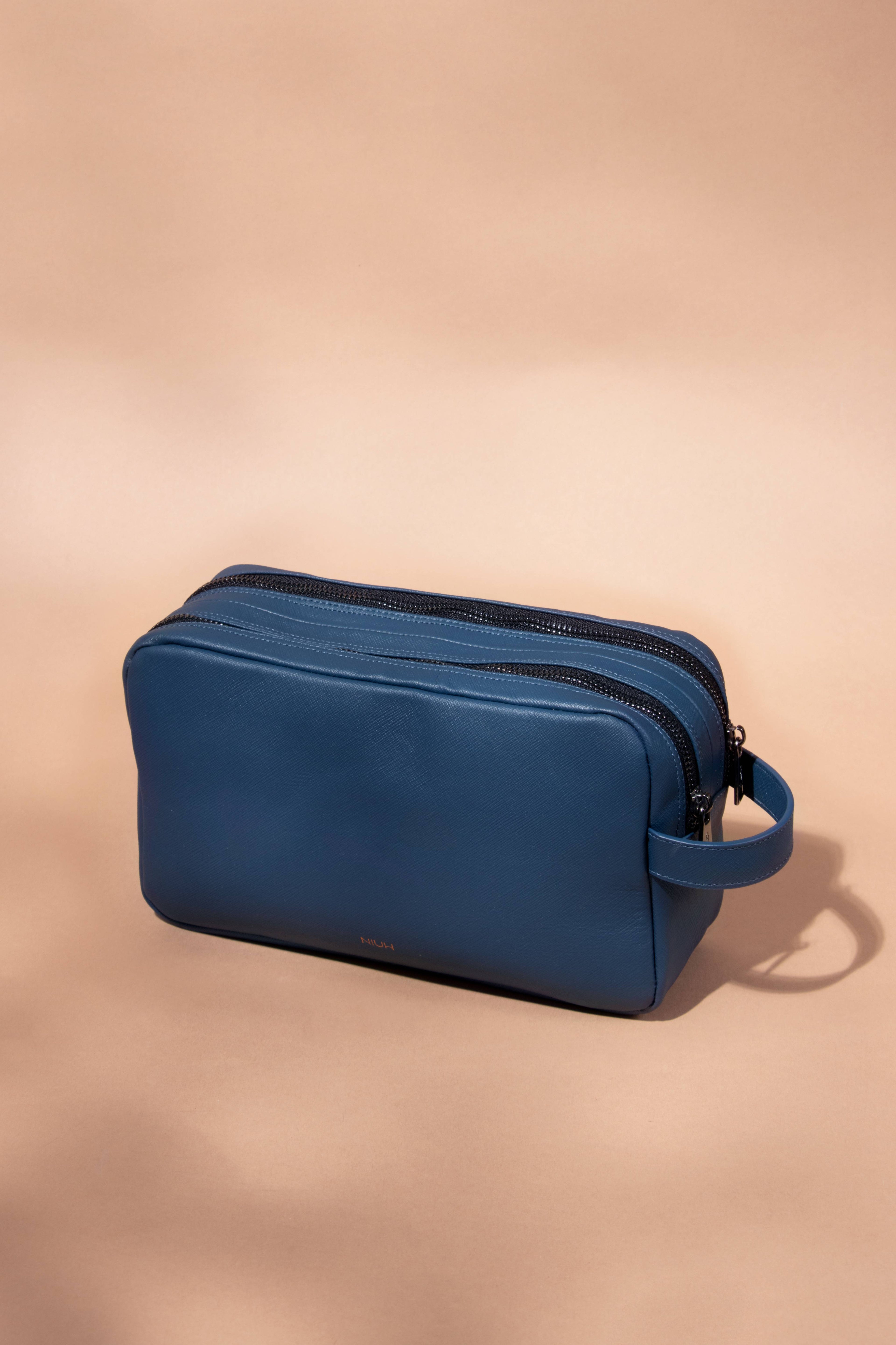 Neceser de piel tipo travel Pavon