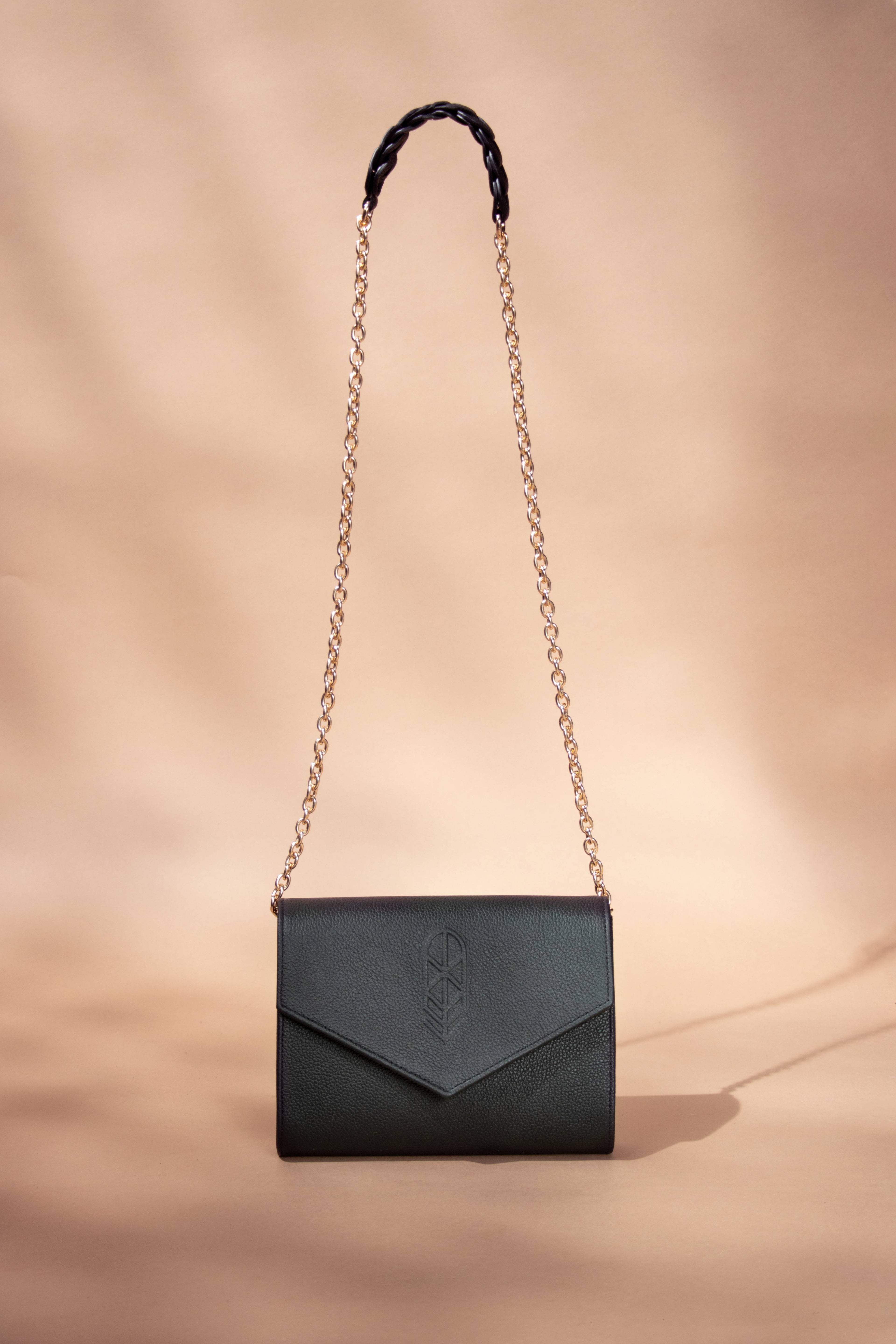 Bolsa crossbody de piel Cardenal