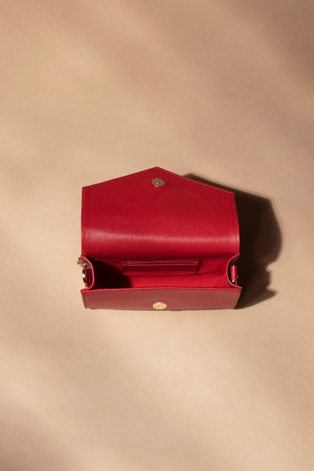 Bolsa crossbody de piel Cardenal