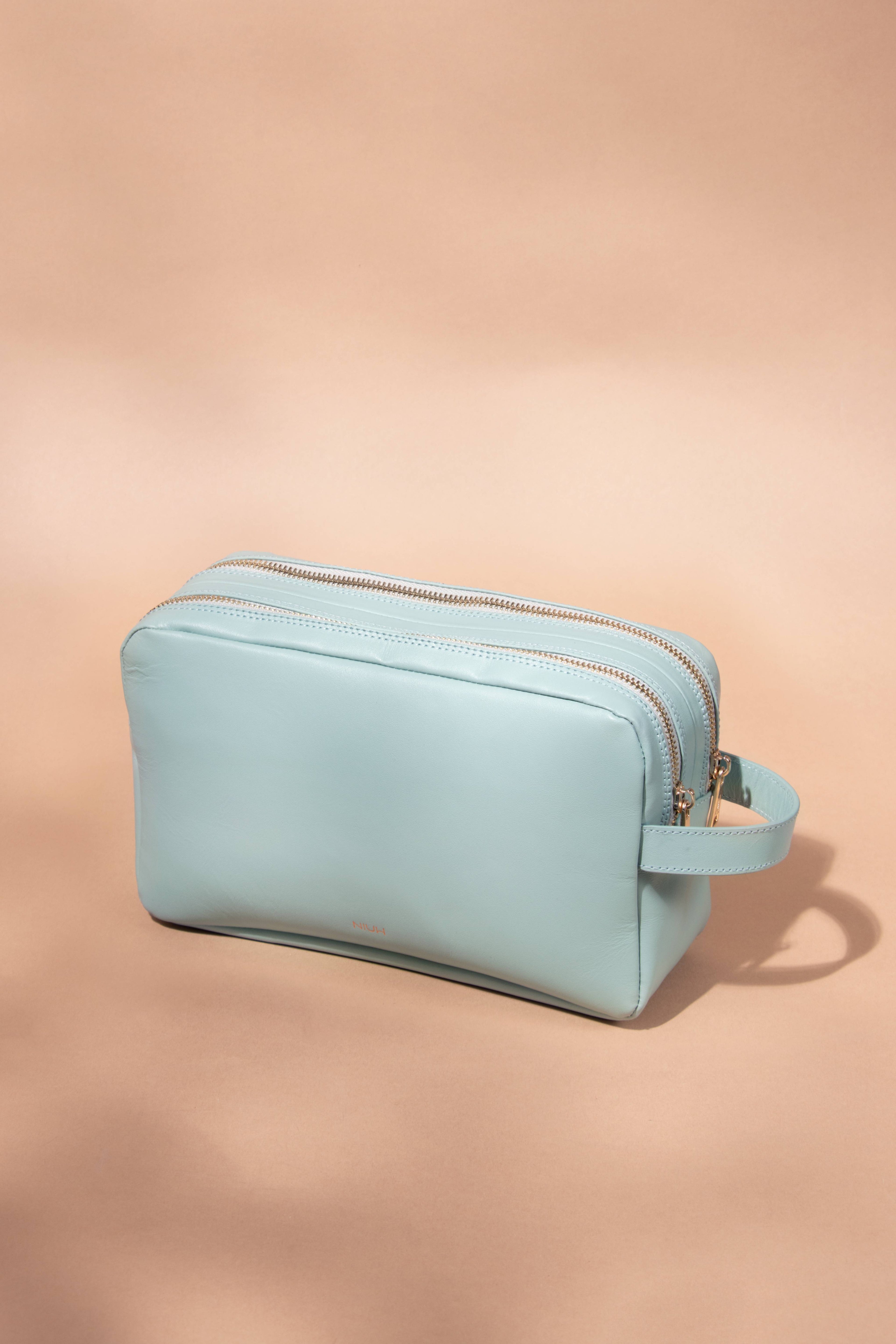 Neceser de piel tipo travel Pavon