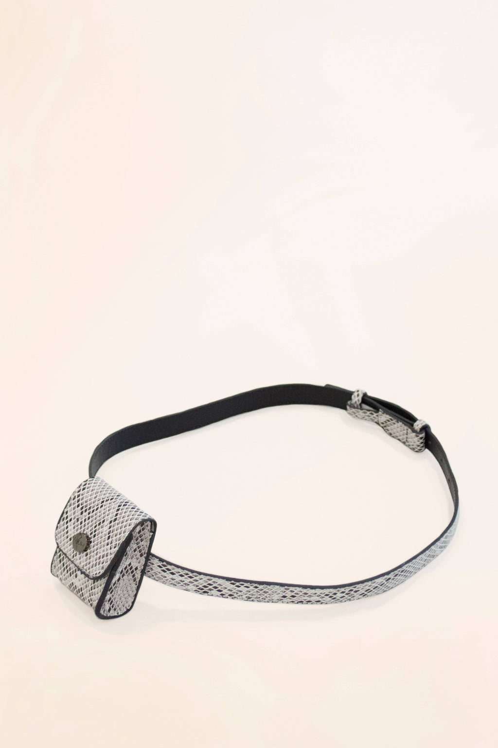 Mini bolso cinturón de piel Perlita
