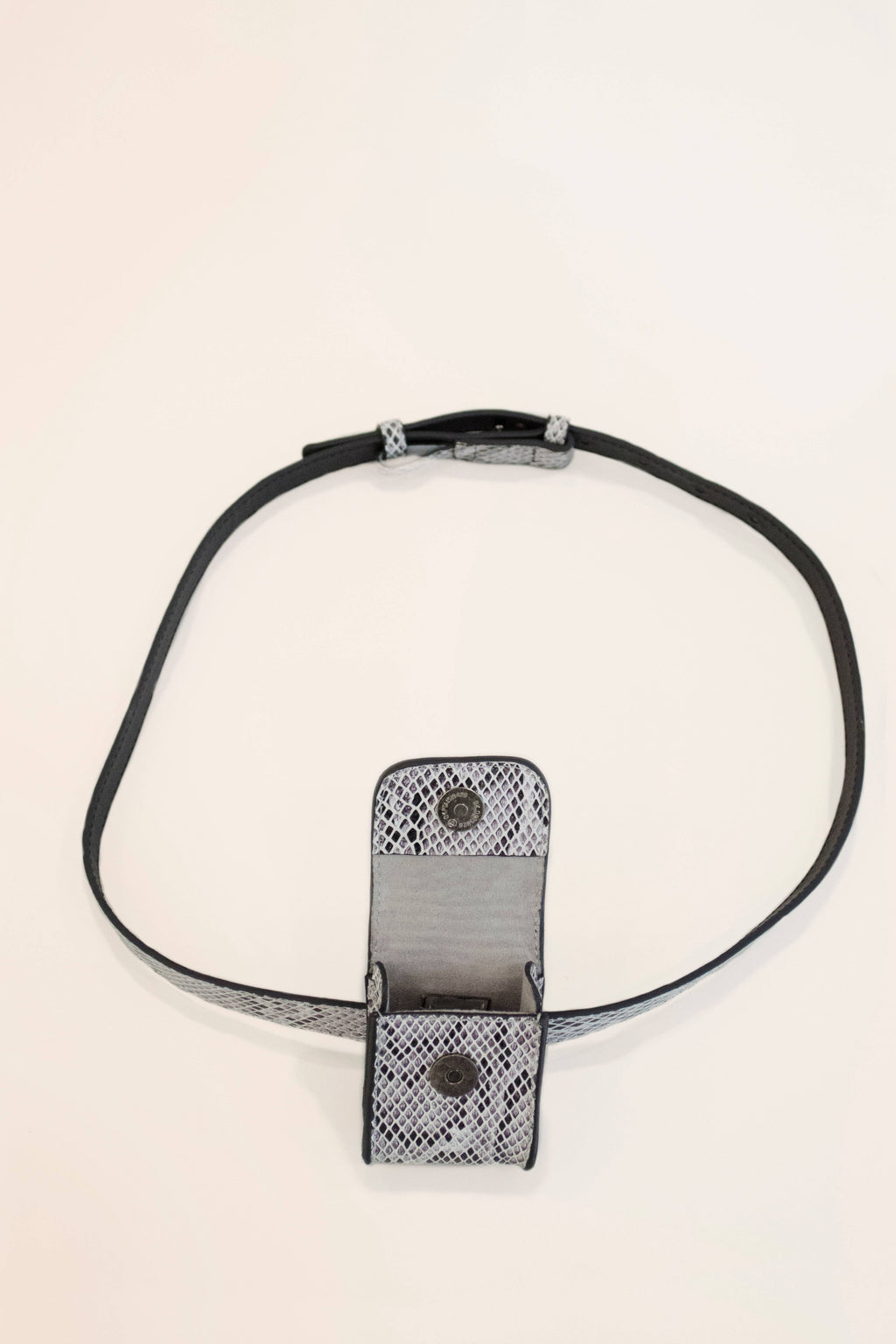 Mini bolso cinturón de piel Perlita