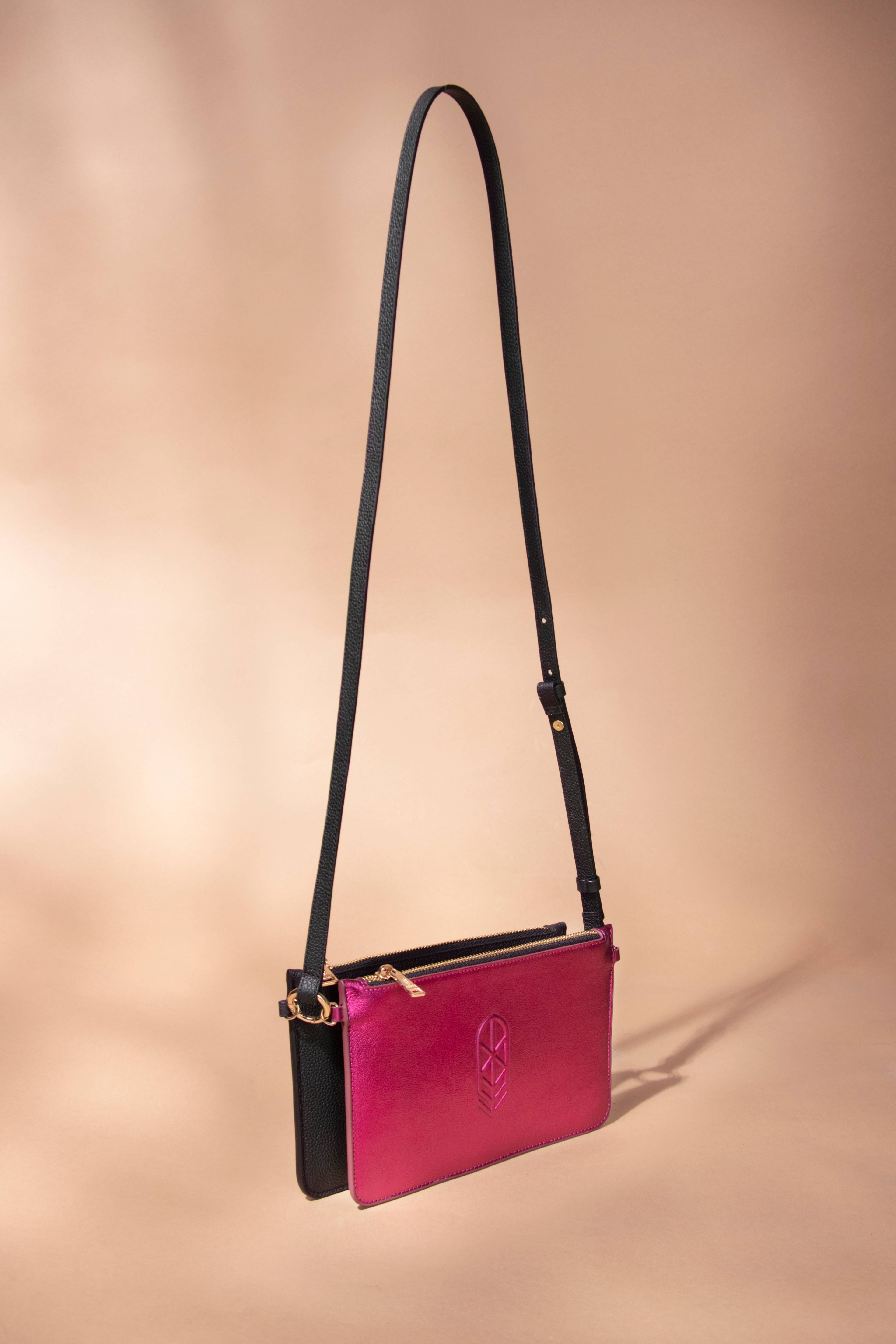 Bolso modular de piel multiuso Pitangus