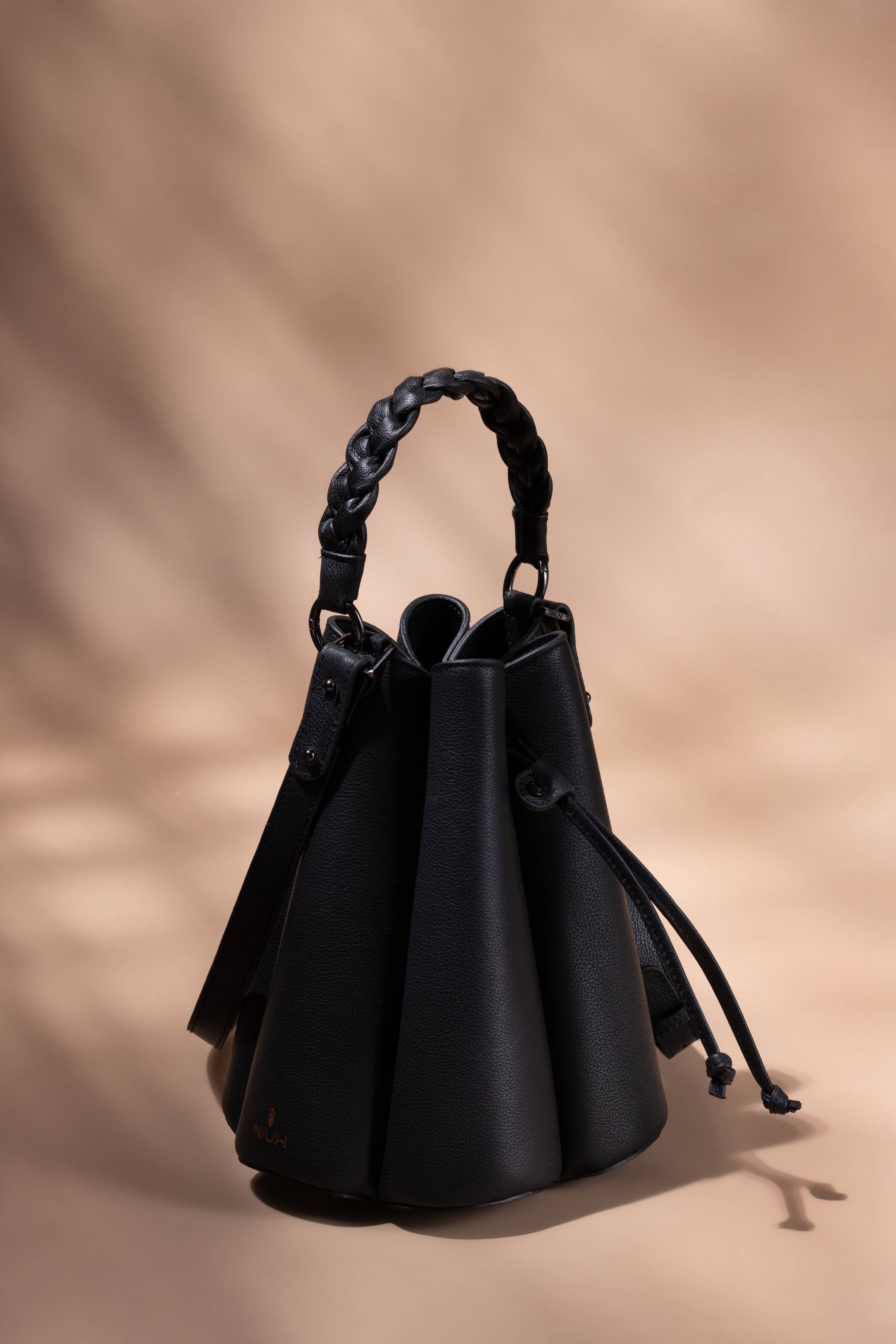 Bolsa Alondra bucket de piel