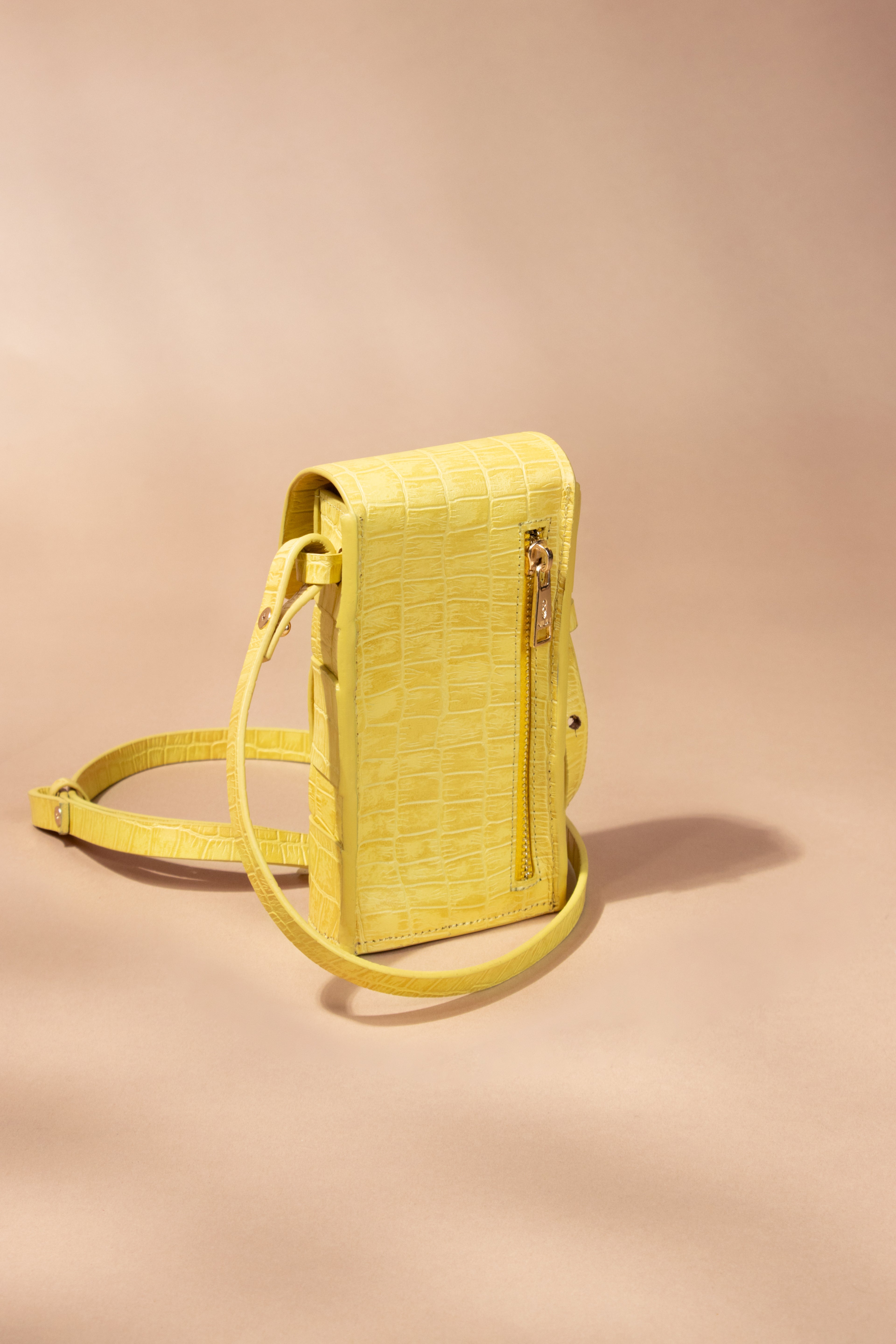 Bolsa mini crossbody de piel Bisbita