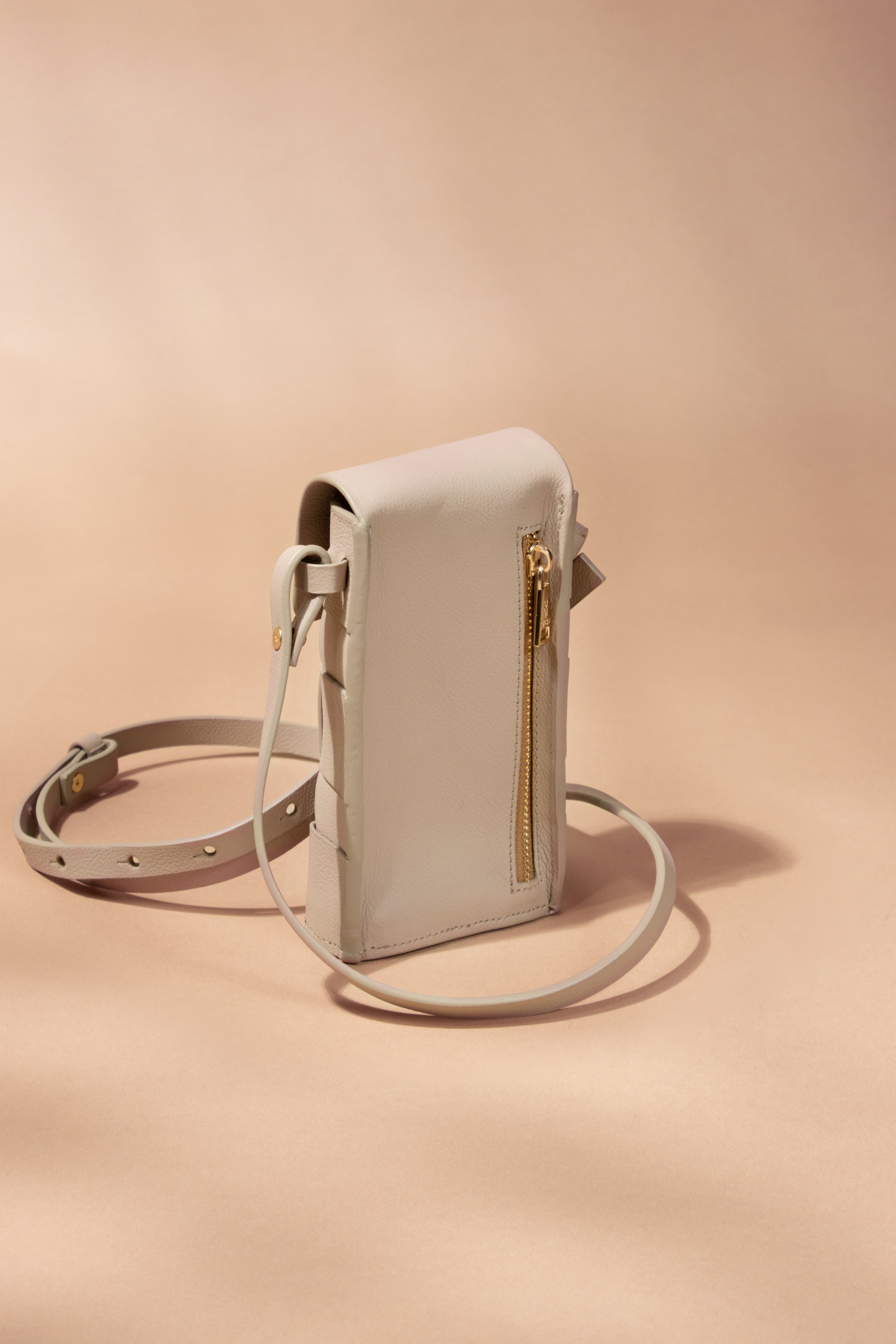 Bolsa mini crossbody de piel Bisbita