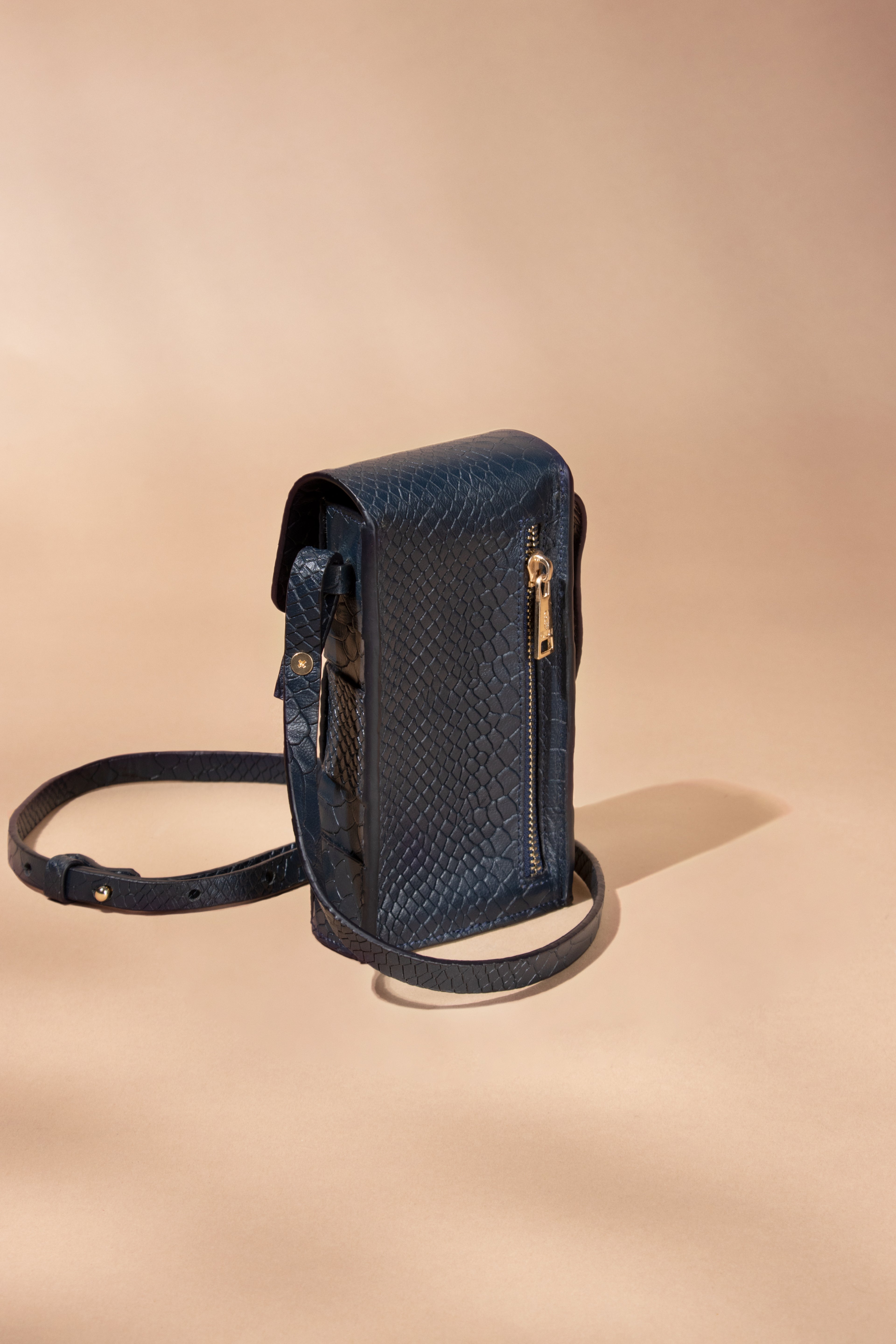 Bolsa mini crossbody de piel Bisbita