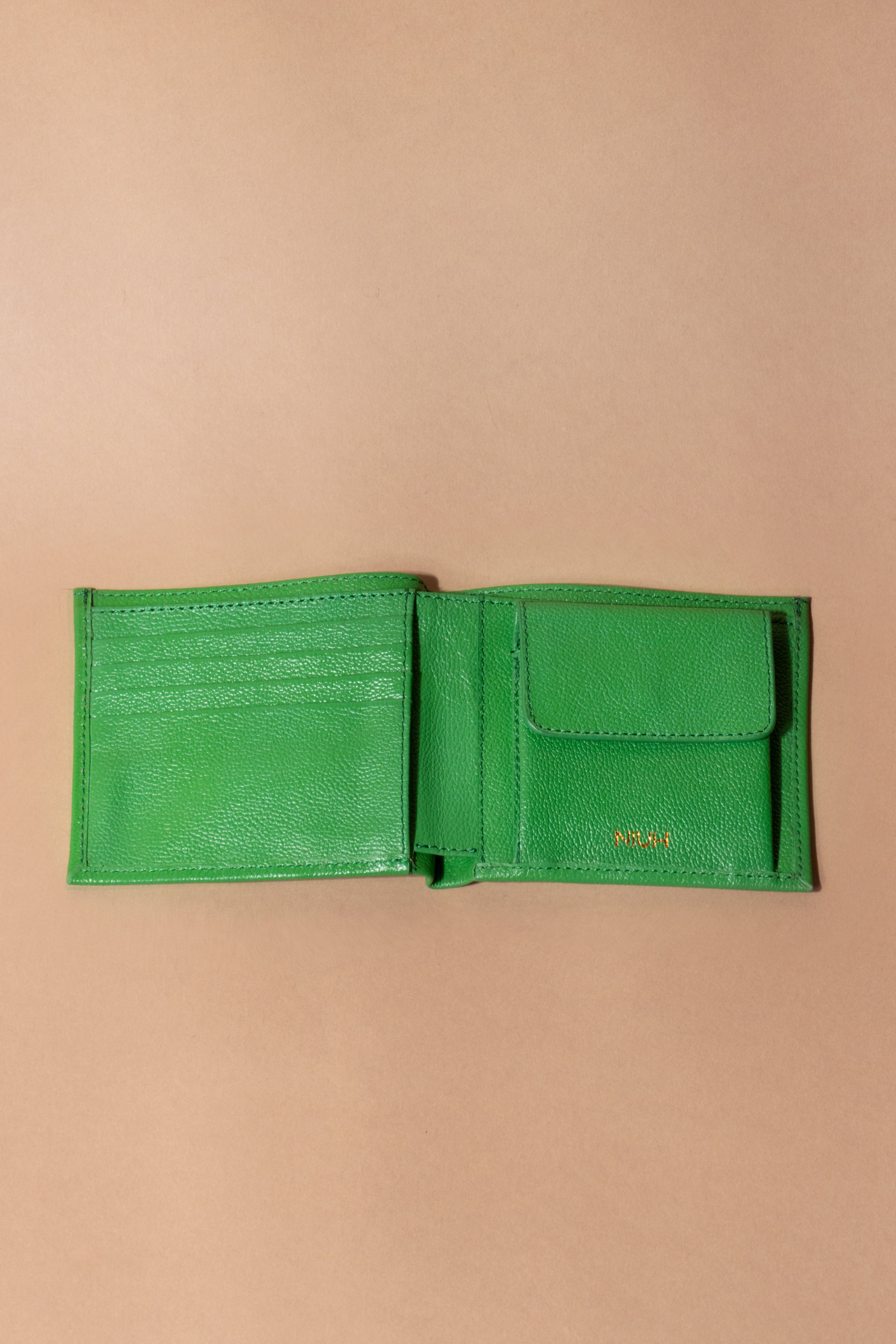 Cartera de piel Tordo