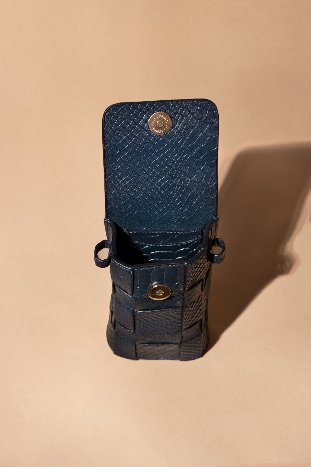 Bolsa mini crossbody de piel Bisbita