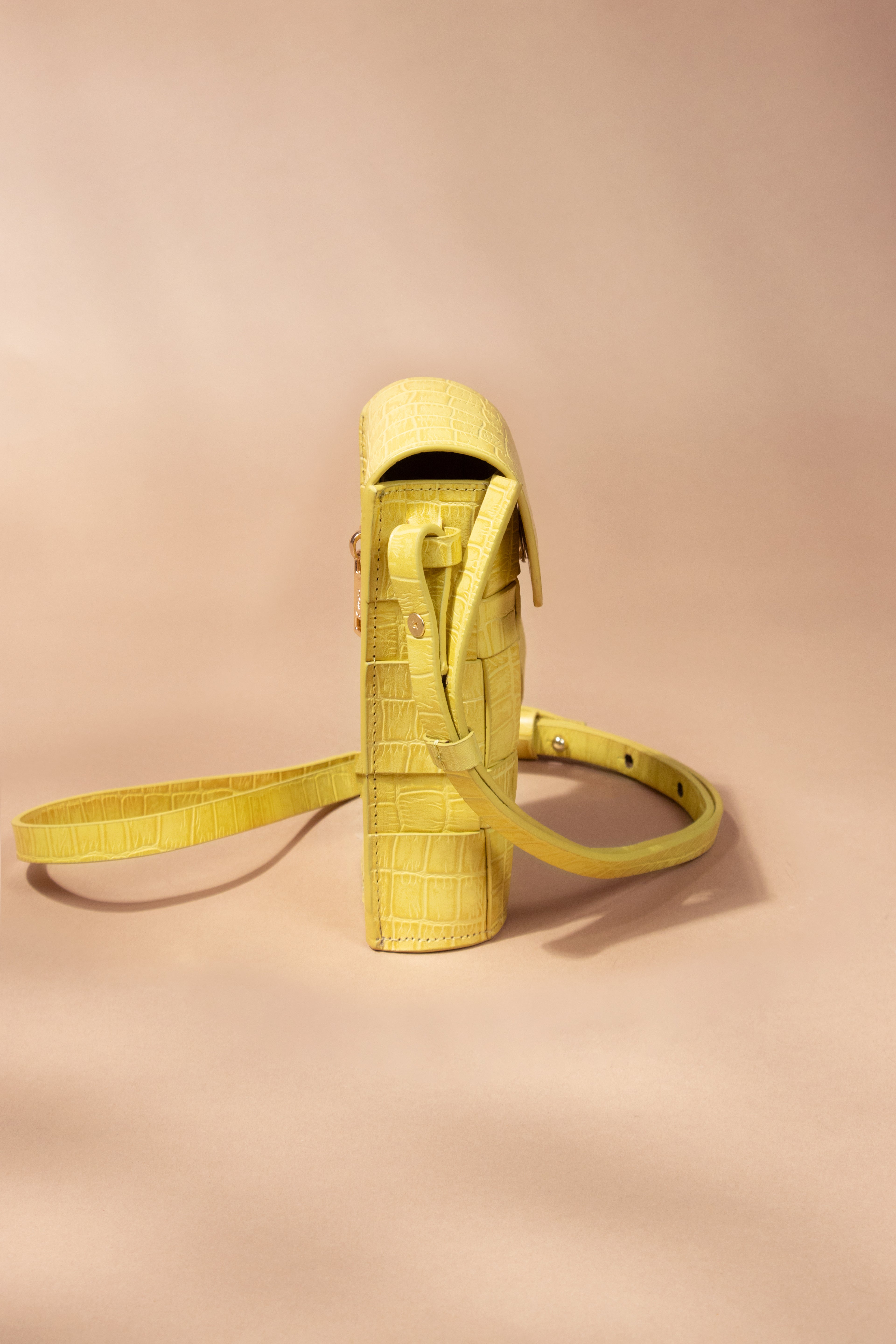 Bolsa mini crossbody de piel Bisbita