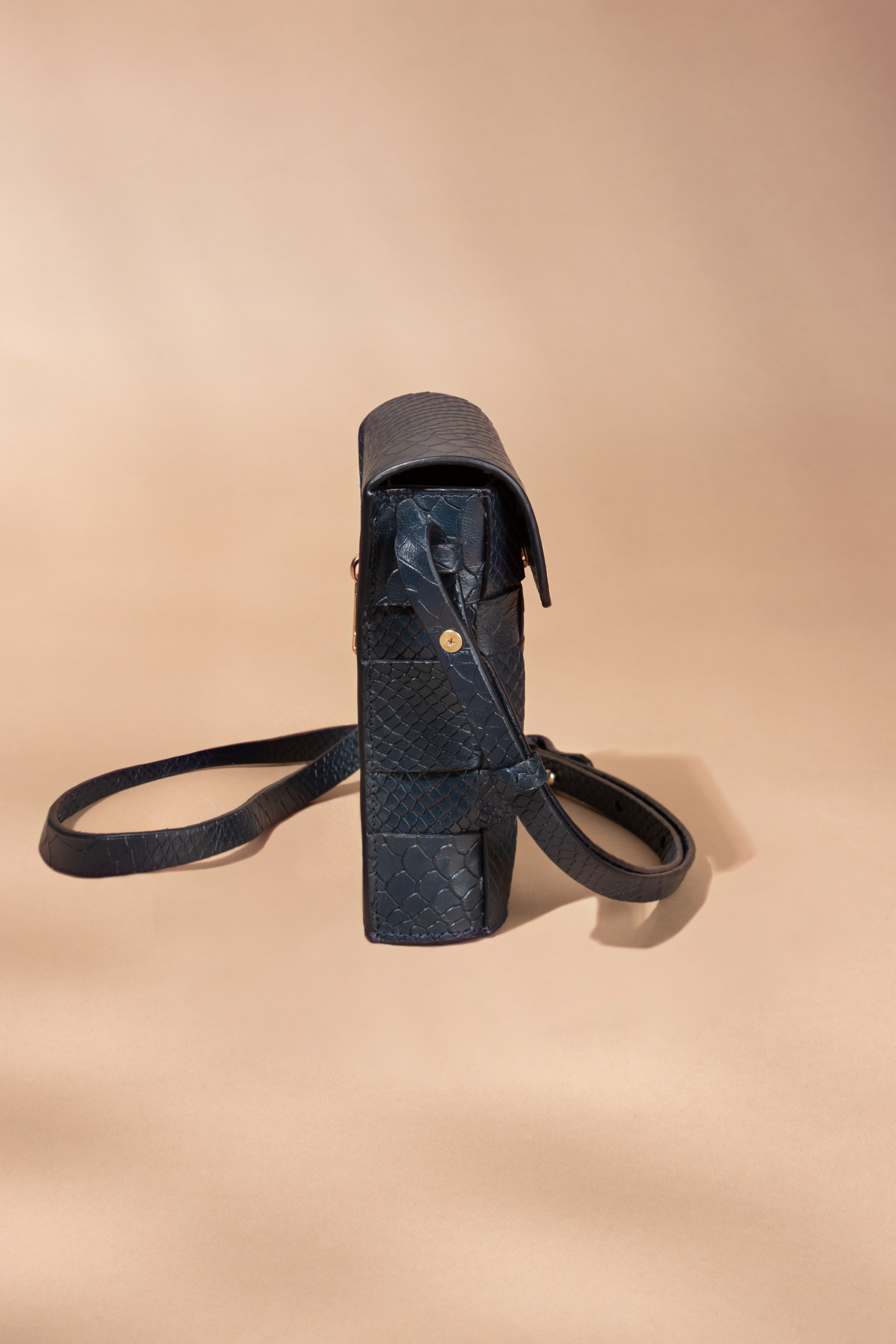 Bolsa mini crossbody de piel Bisbita