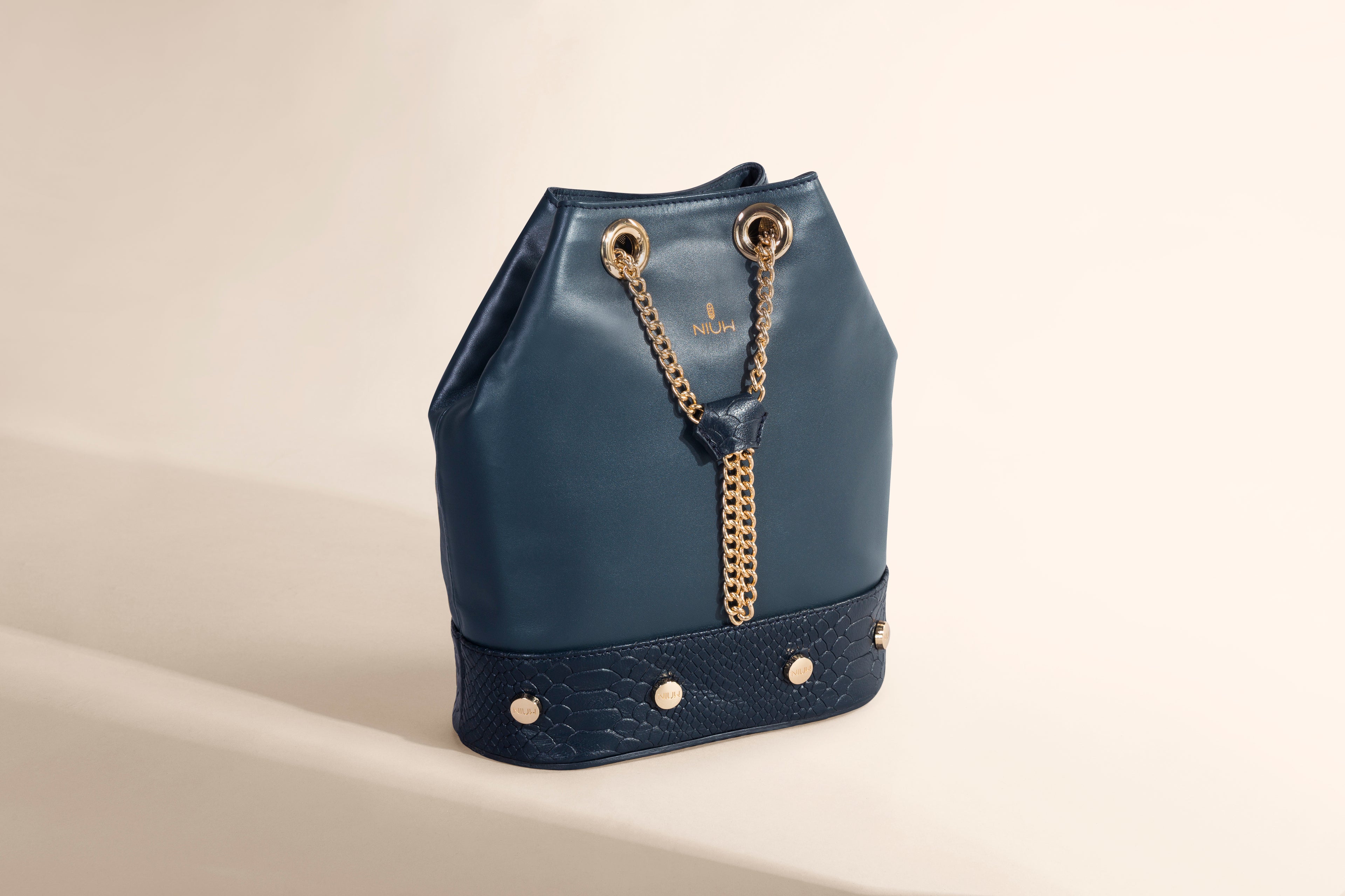 Bolsa tote de piel con textura Zorzal